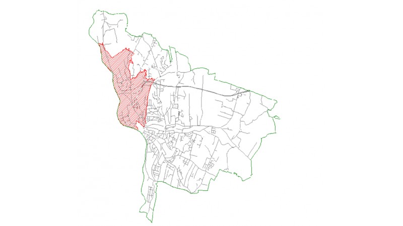 mapa obszaru objętego planem